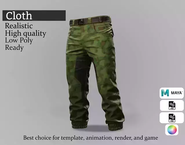 Military Camo Pants