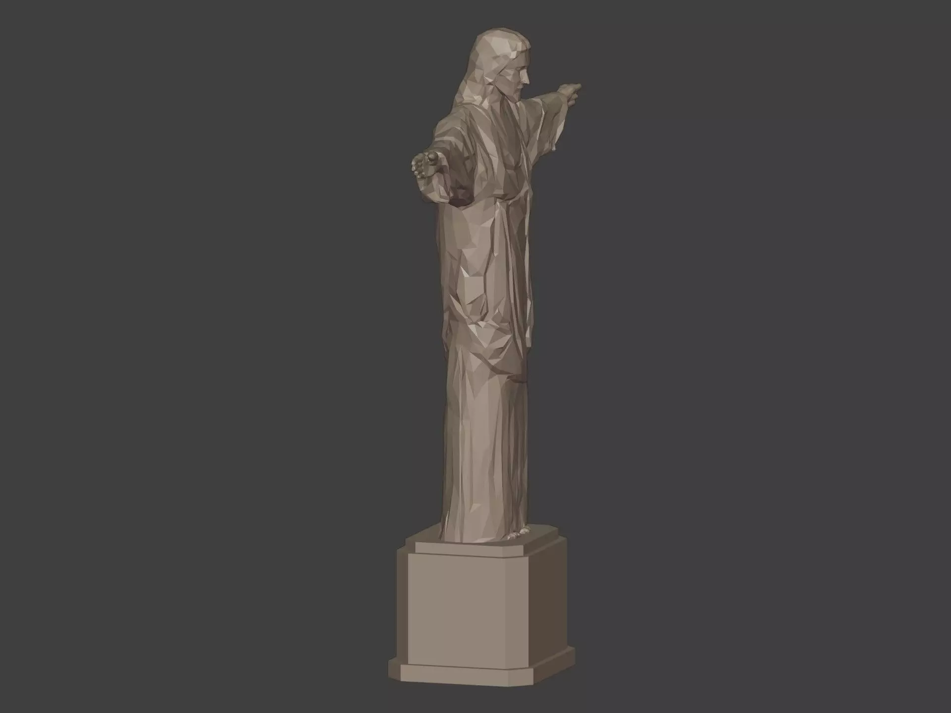 Jesus Christ 3D print model_7
