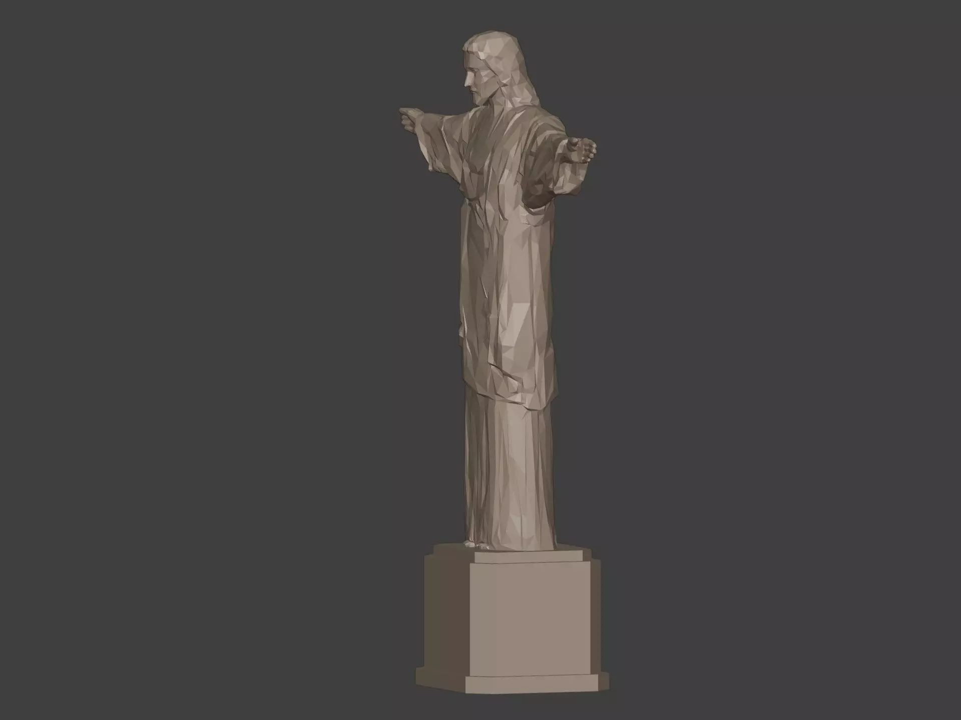 Jesus Christ 3D print model_5