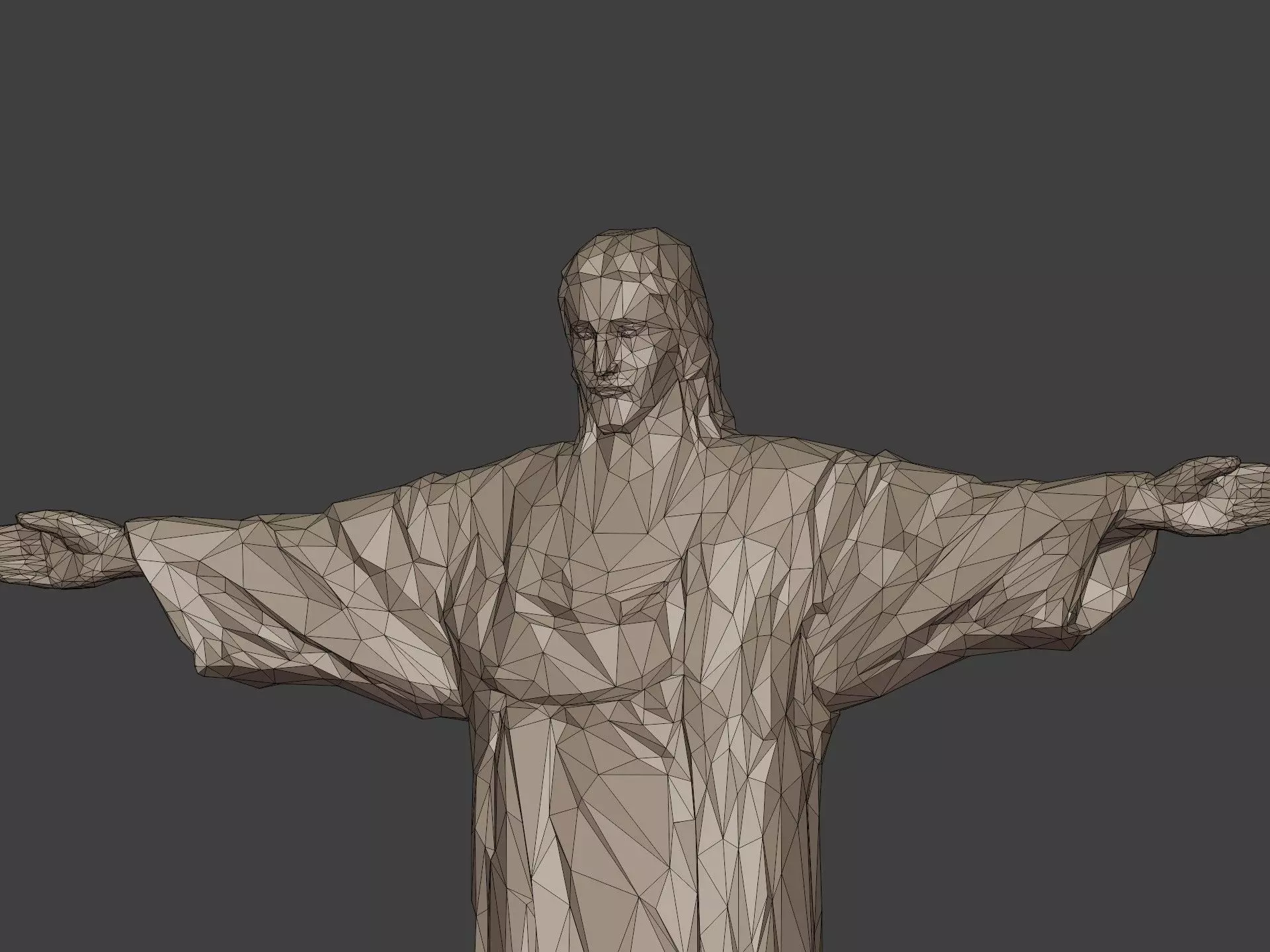 Jesus Christ 3D print model_12