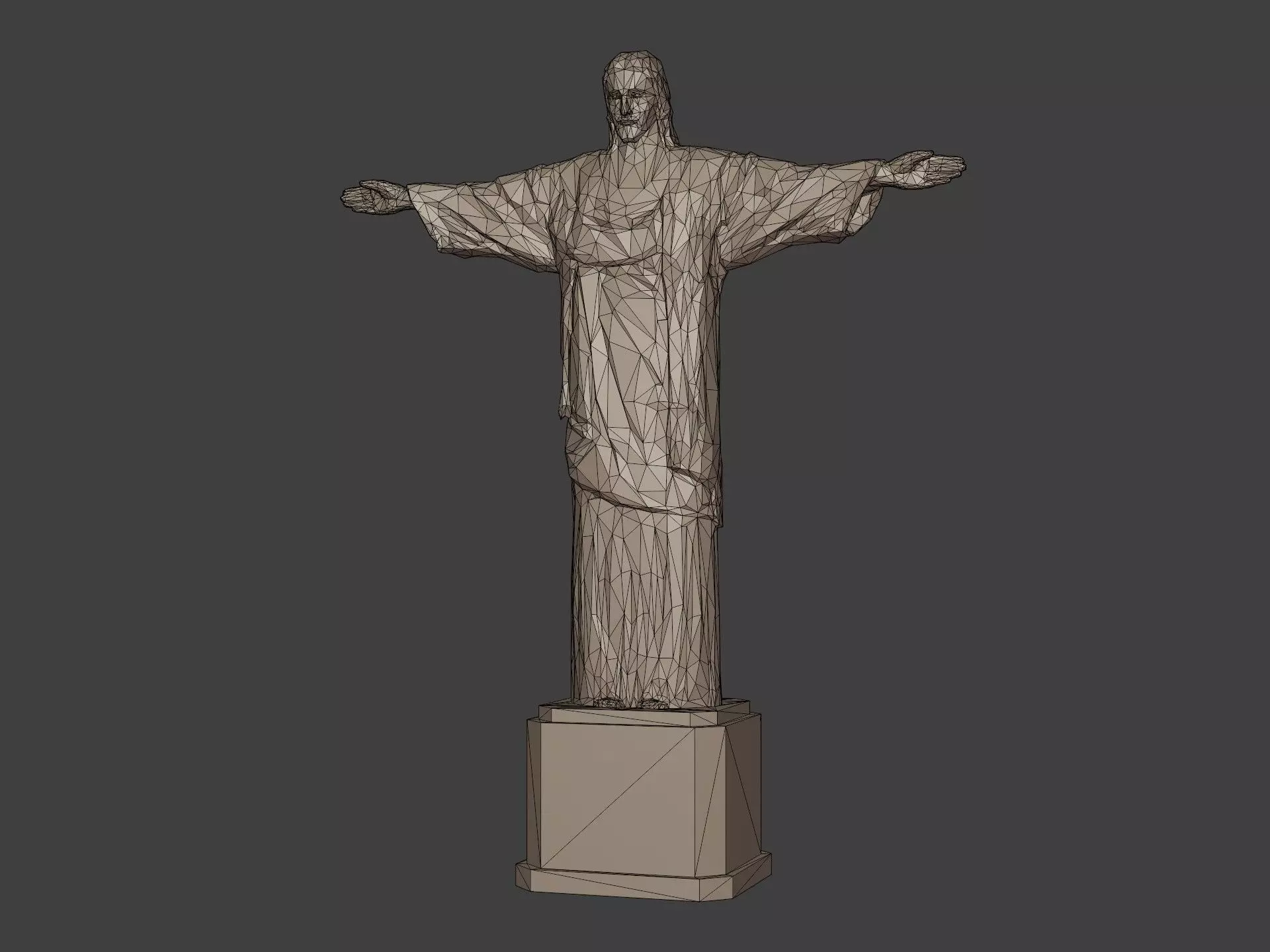 Jesus Christ 3D print model_2