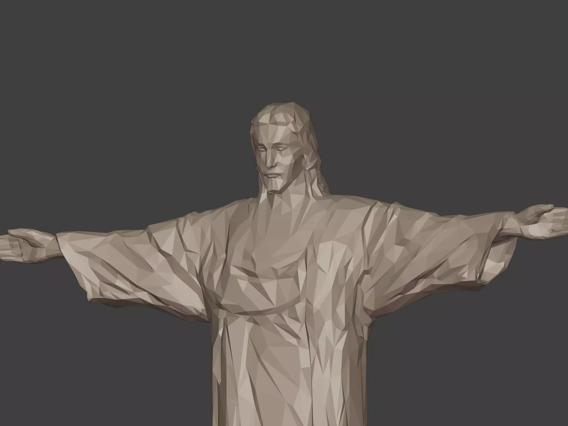 Jesus Christ 3D print model_11