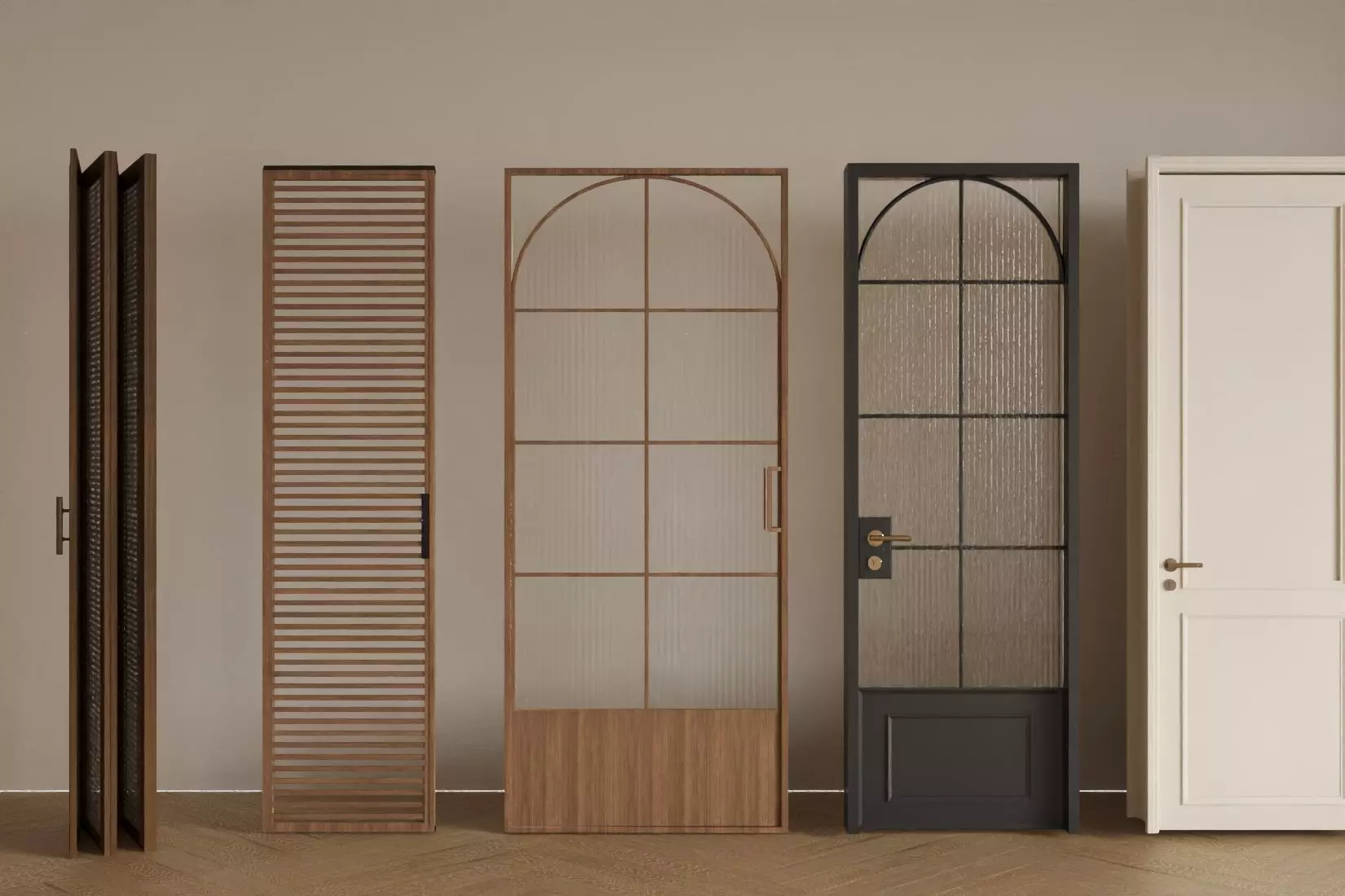 bedroom door 3D model_1