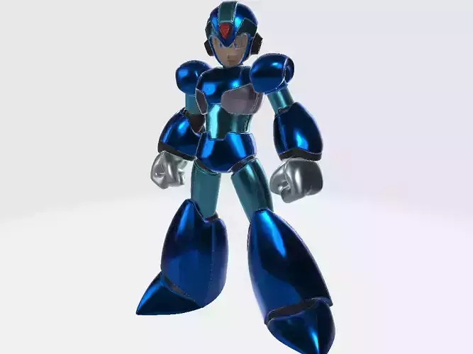 Mega Man XX Pewmium Pose 1