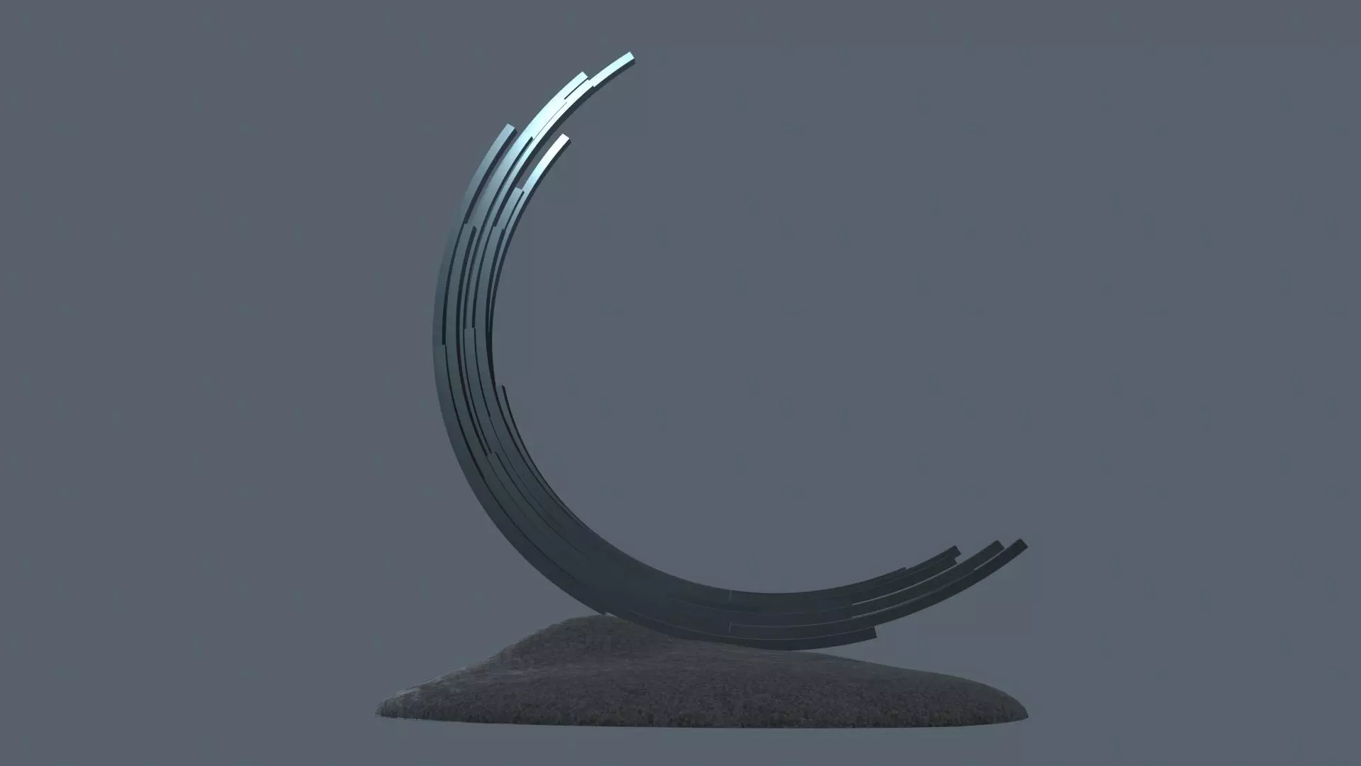 Scifi Archway Free 3D model