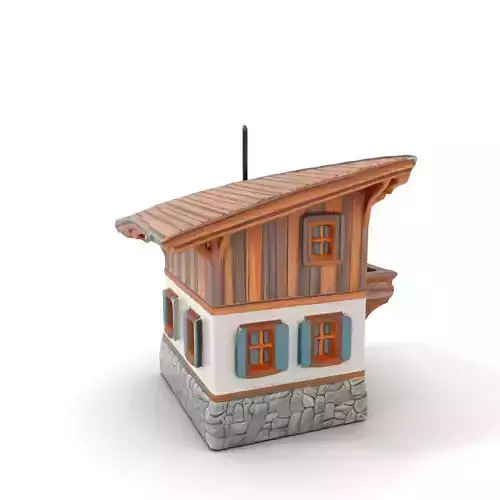 Rustic Chalet Exterior model pack
