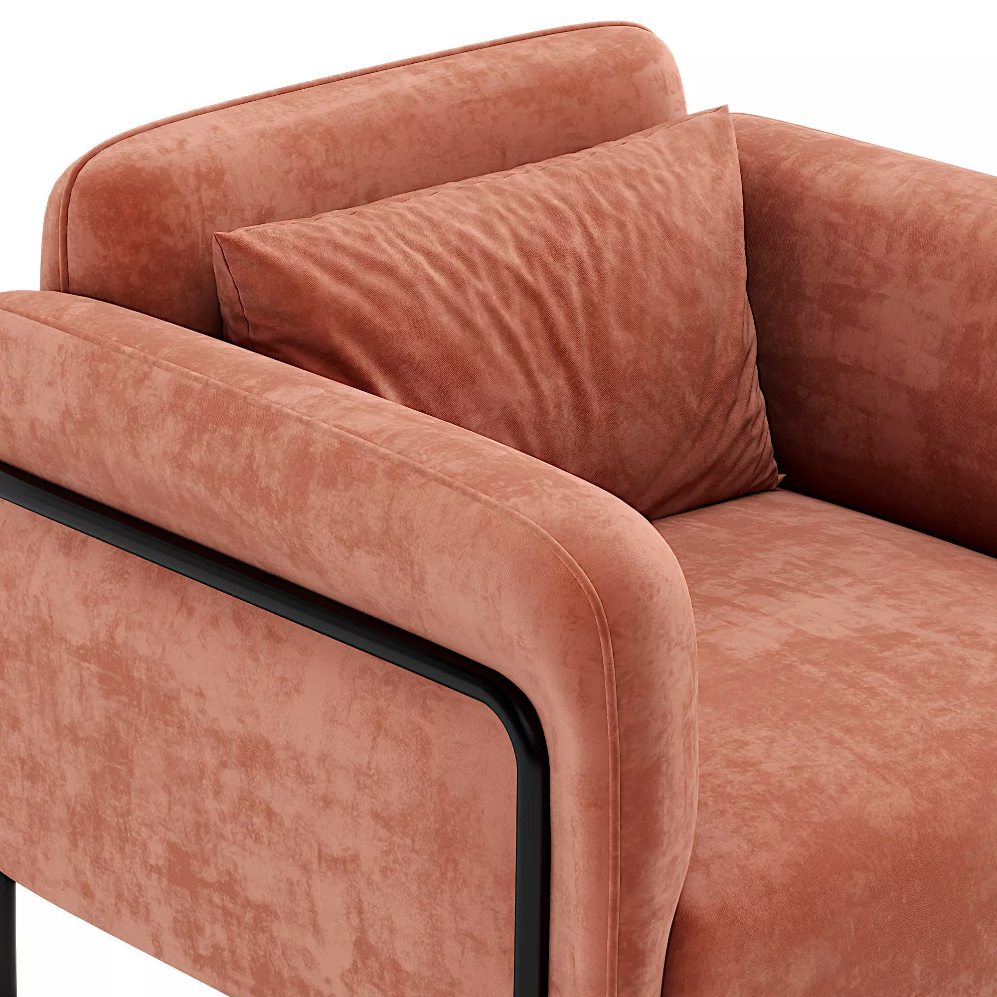 Lumea Lounge Low-poly 3D model_2