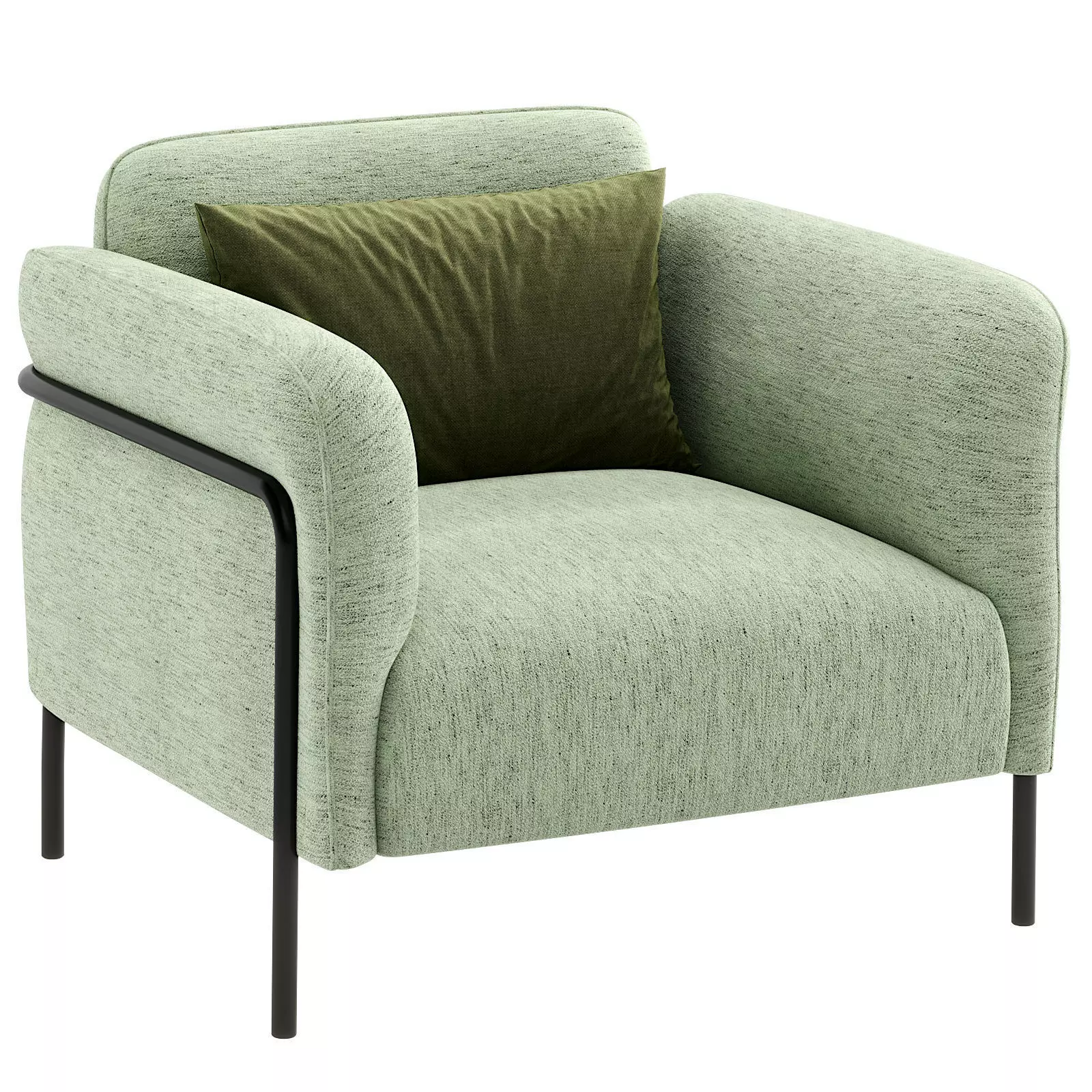 Lumea Lounge Low-poly 3D model_6