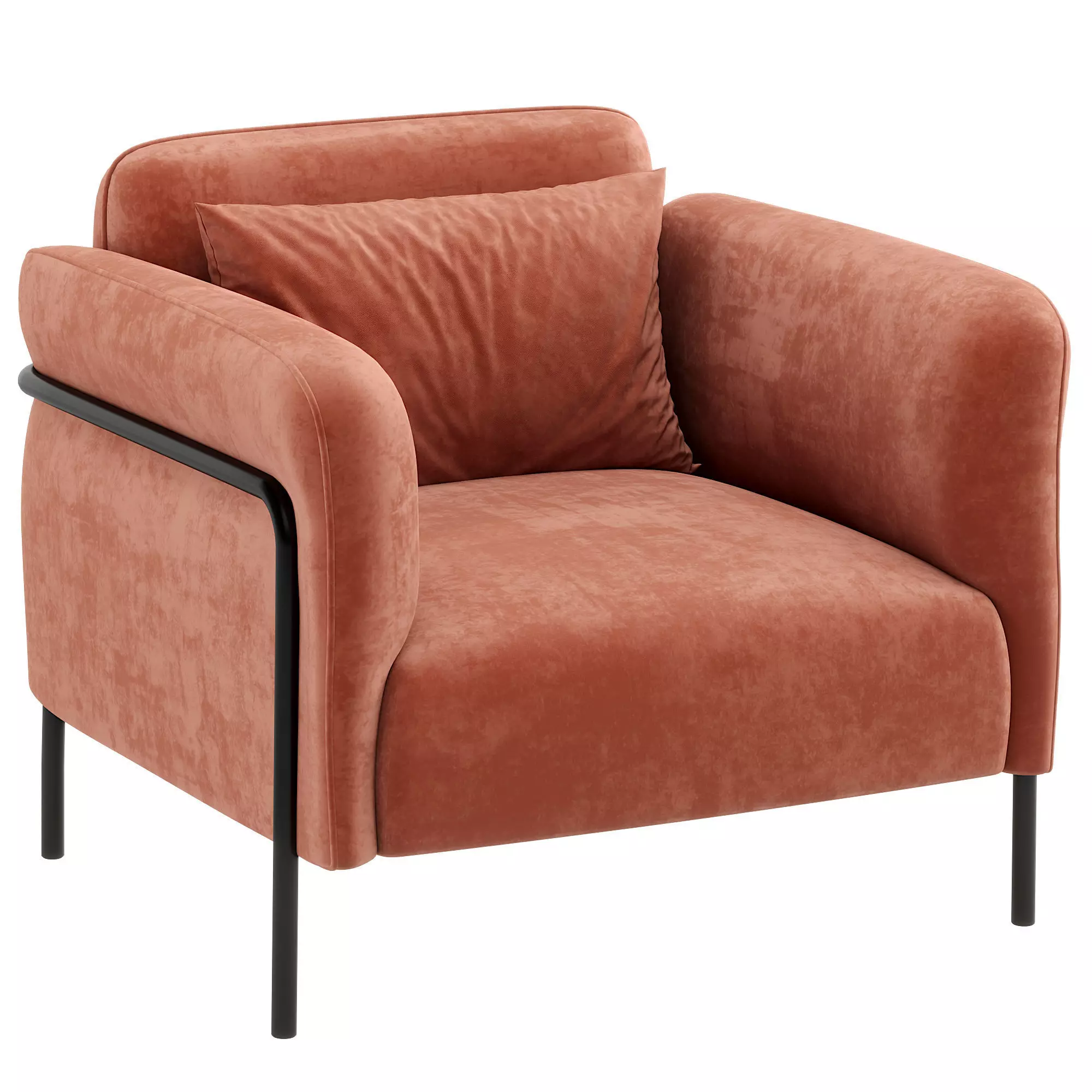 Lumea Lounge Low-poly 3D model_3