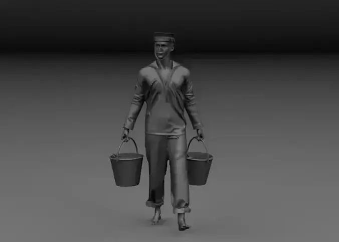 WW2 BRITISH SAILOR ROYAL NAVY DECK V6