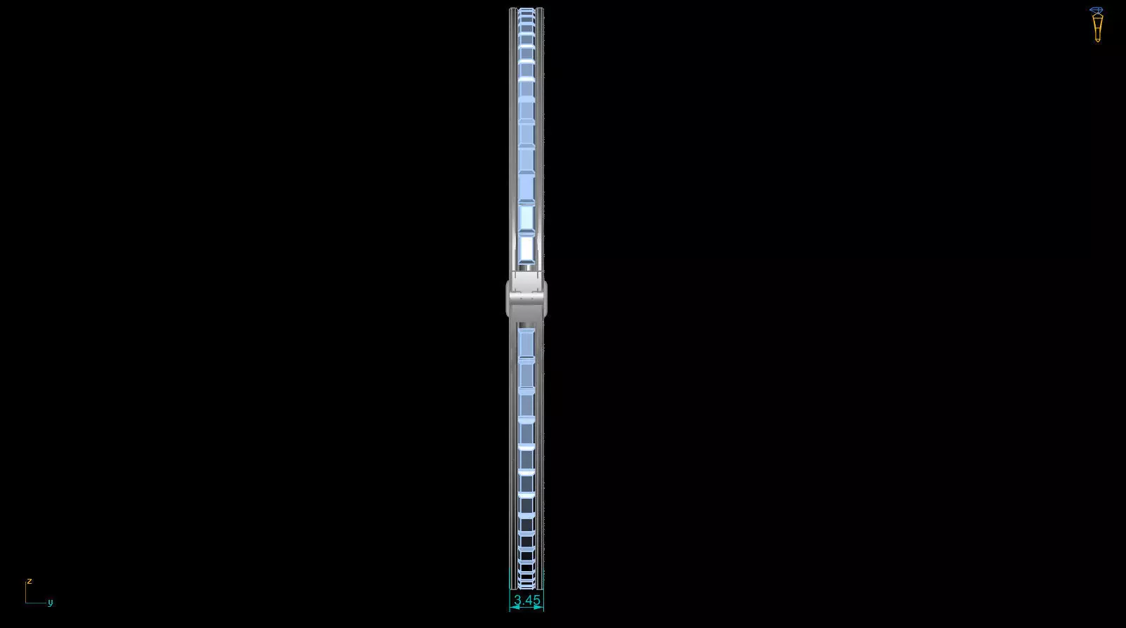 Bracelet 3D print model_3