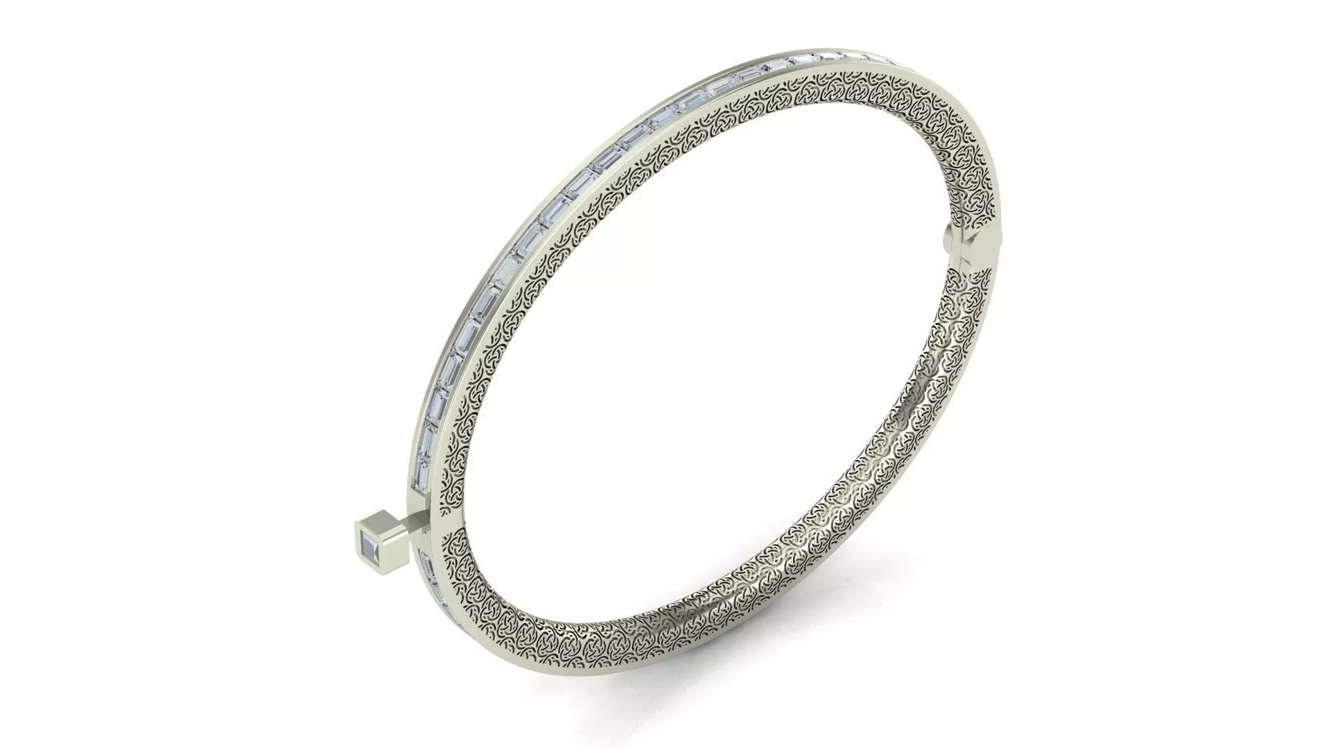 Bracelet 3D print model_1