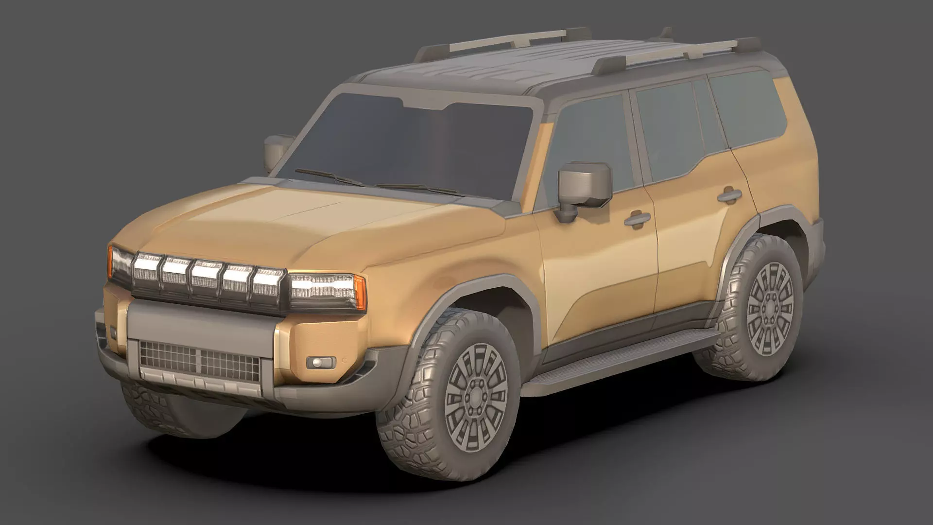 City Low Poly Cars Pack Low-poly 3D model_5