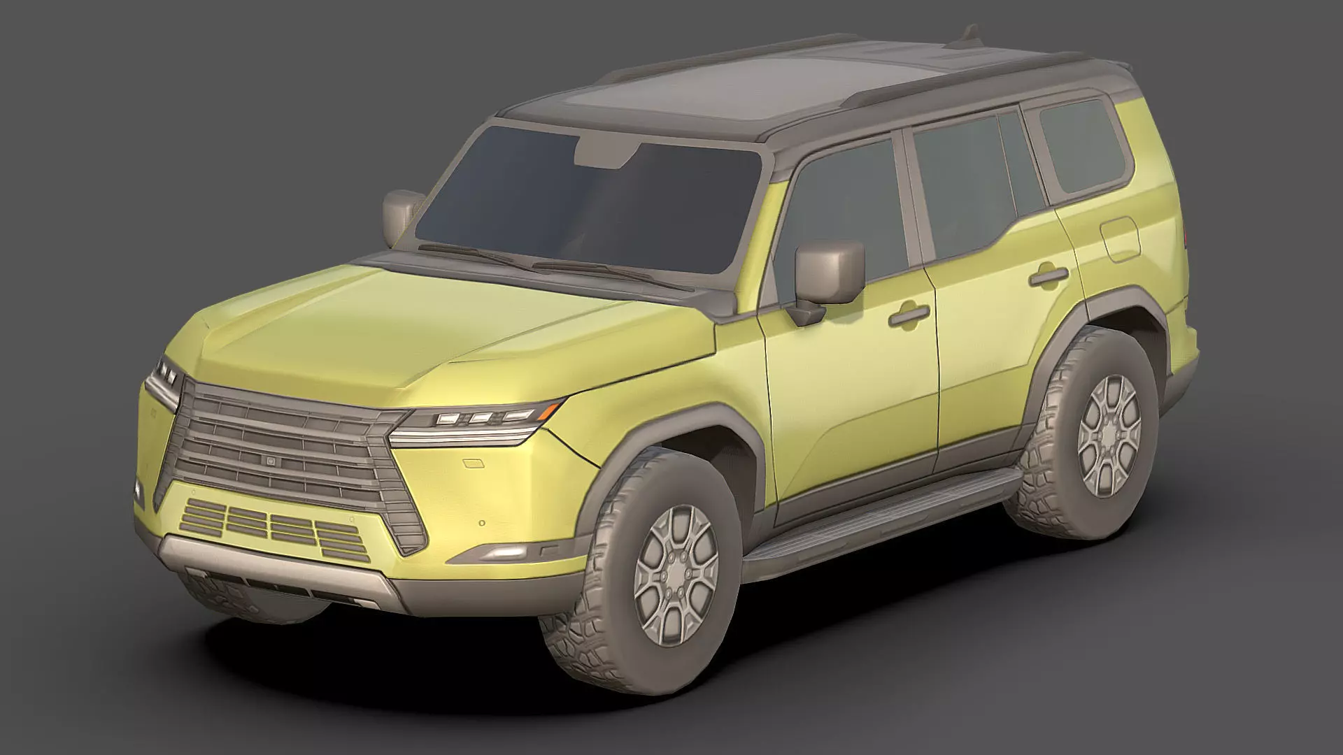 City Low Poly Cars Pack Low-poly 3D model_2