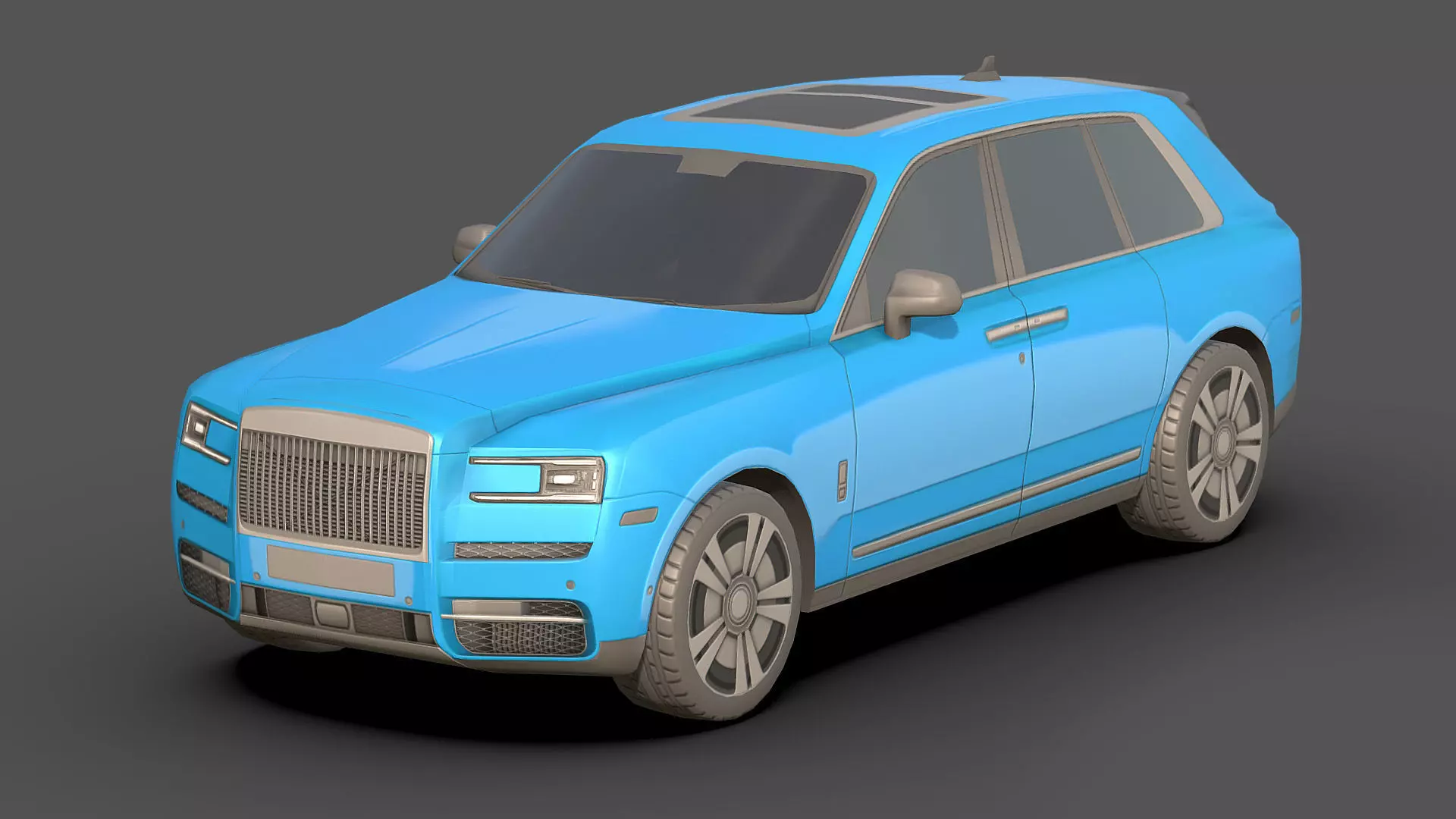 City Low Poly Cars Pack Low-poly 3D model_4