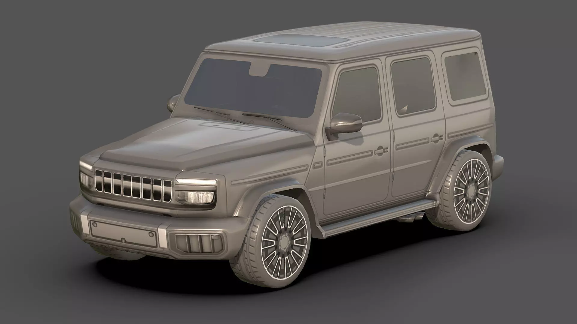 City Low Poly Cars Pack Low-poly 3D model_3