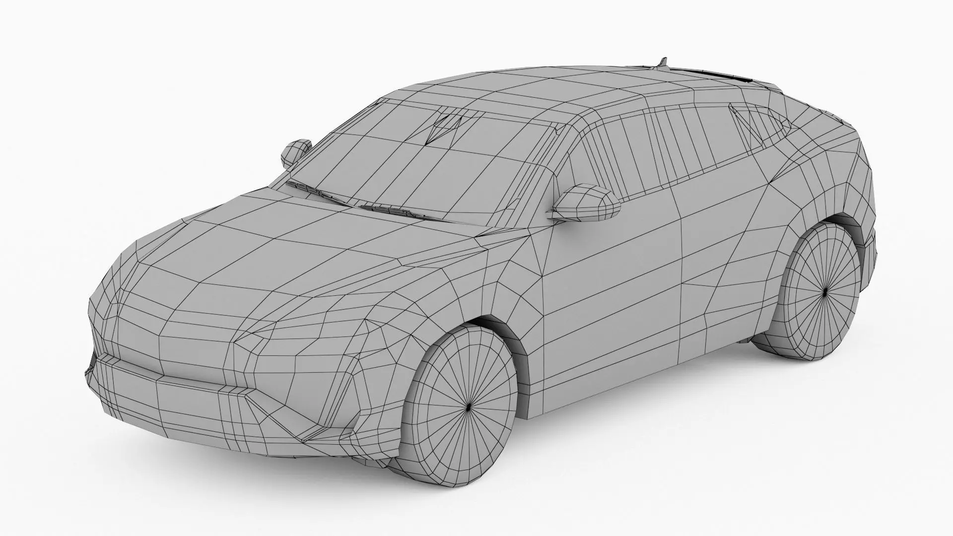 City Low Poly Cars Pack Low-poly 3D model_10