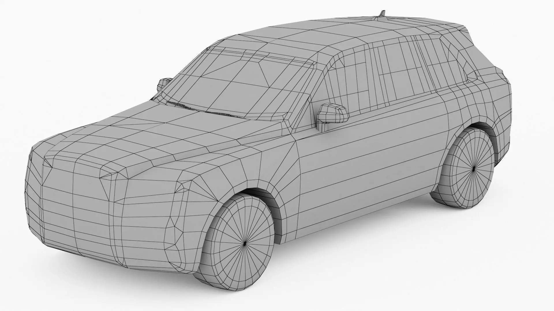 City Low Poly Cars Pack Low-poly 3D model_17