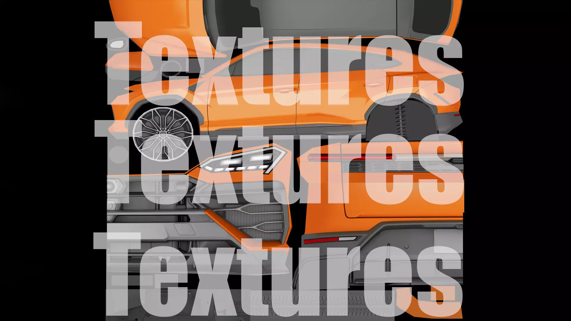 City Low Poly Cars Pack Low-poly 3D model_28