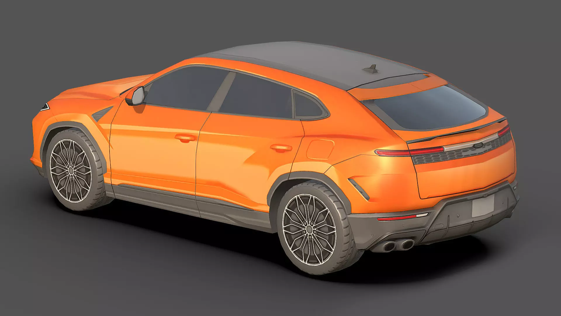 City Low Poly Cars Pack Low-poly 3D model_19