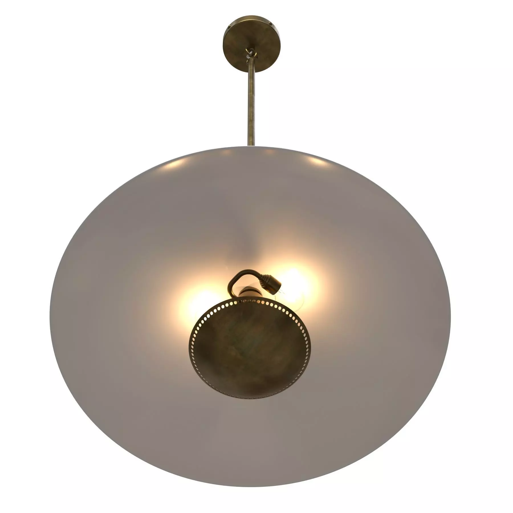 Four Hands Oren Pendant 3D model_4