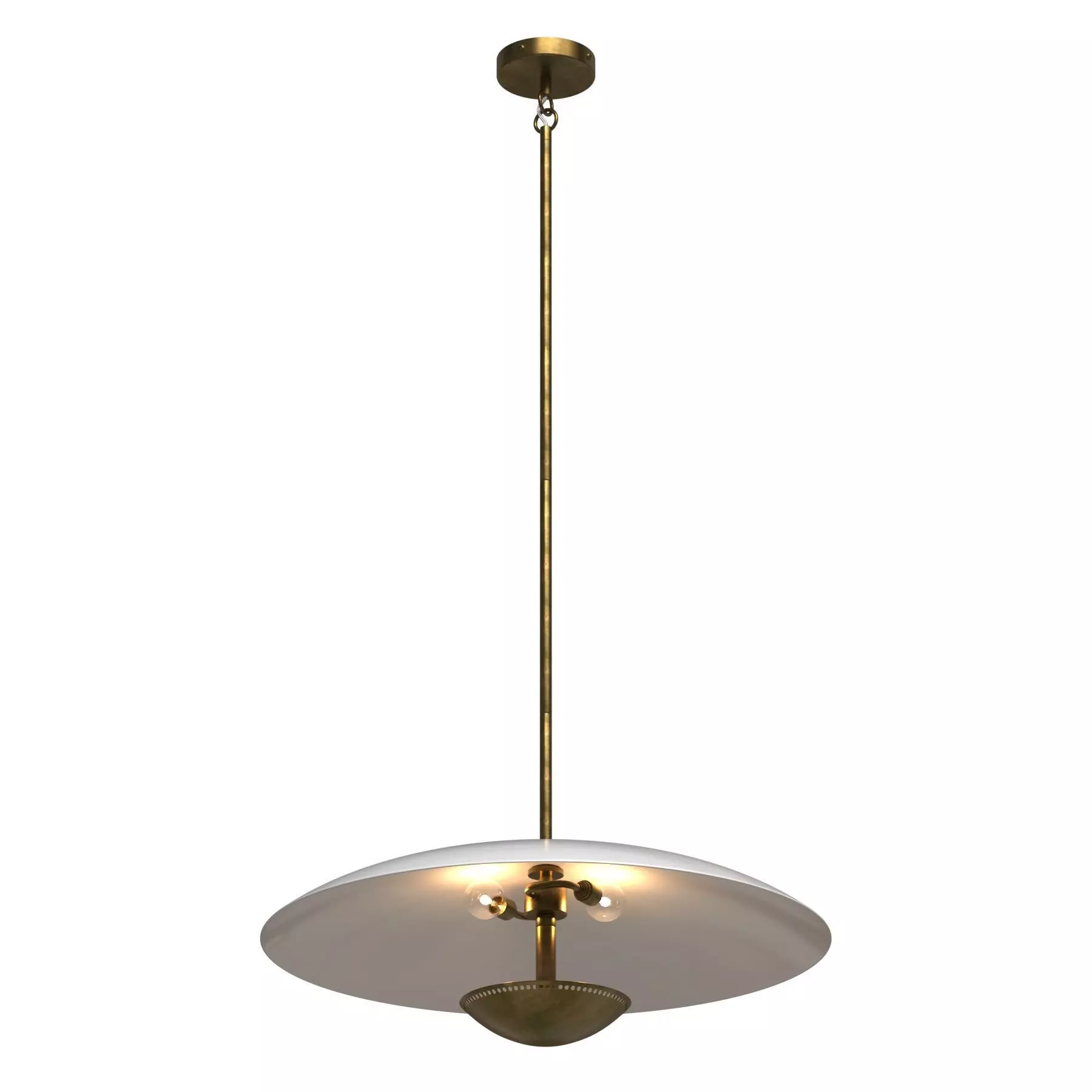 Four Hands Oren Pendant 3D model_1