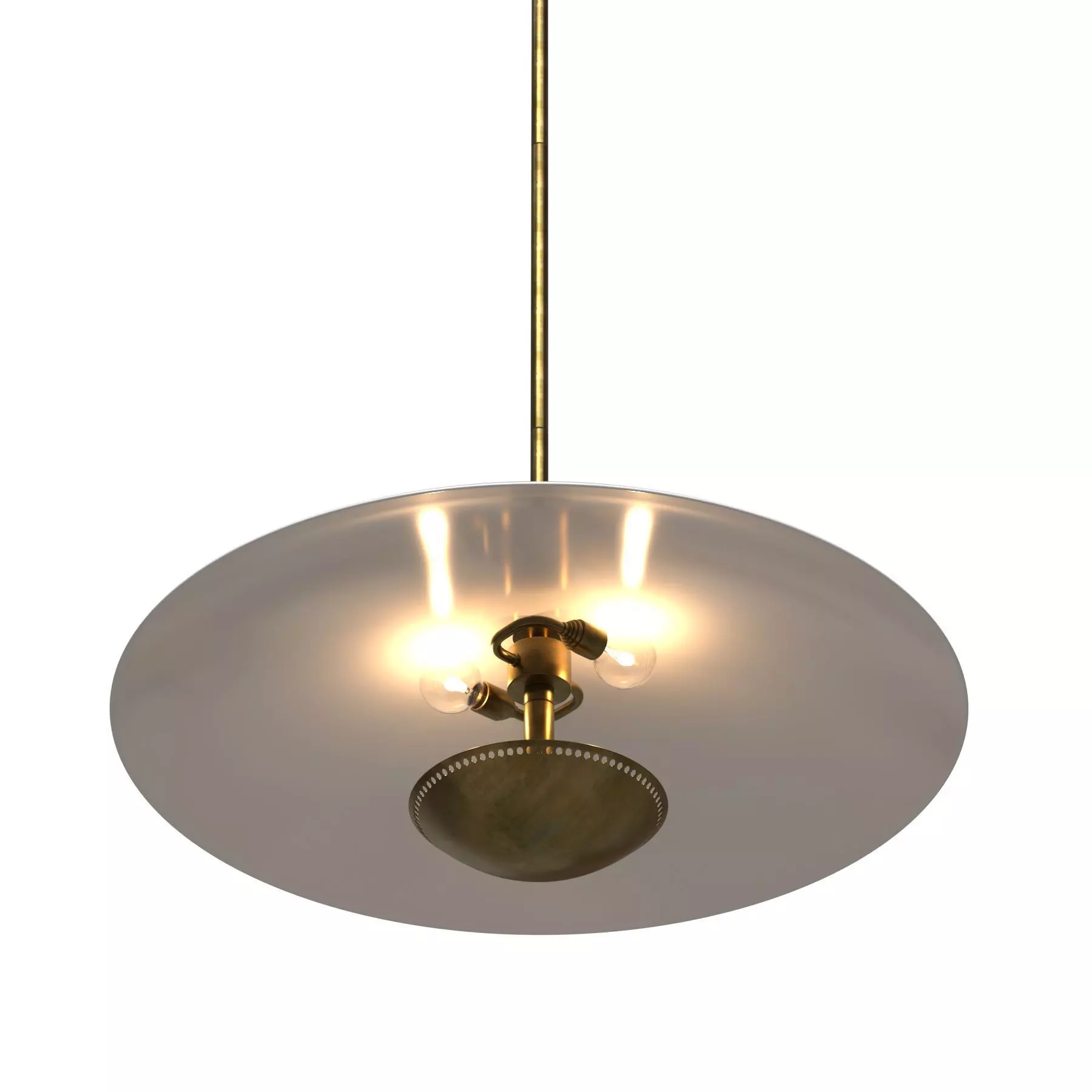 Four Hands Oren Pendant 3D model_0