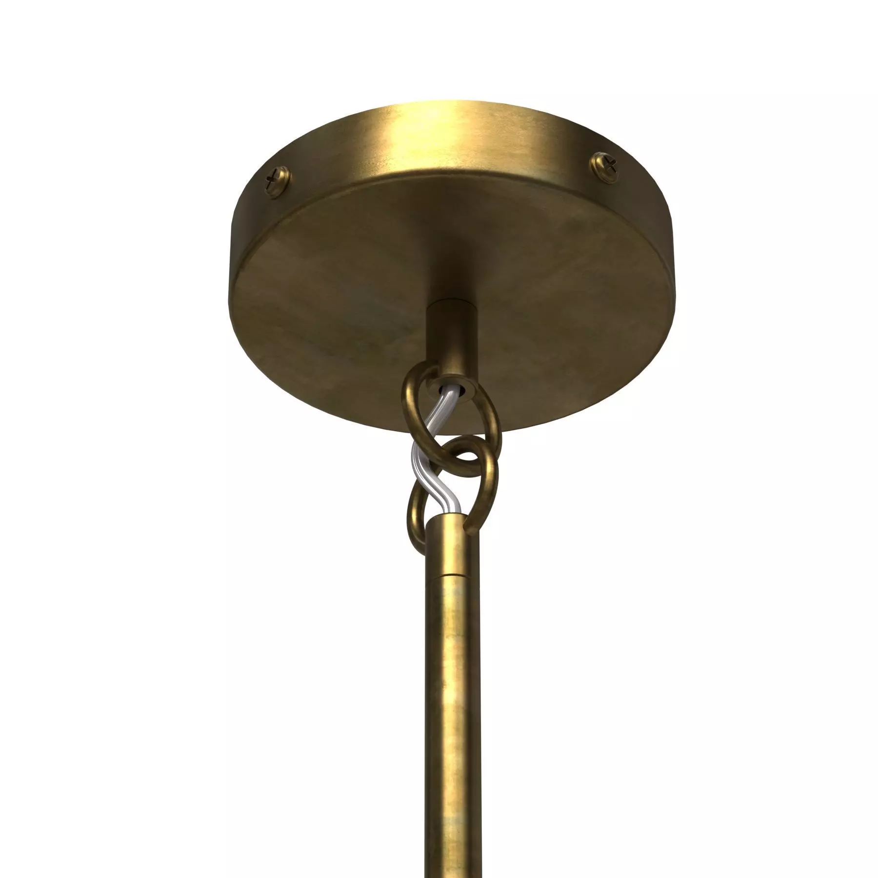 Four Hands Oren Pendant 3D model_2