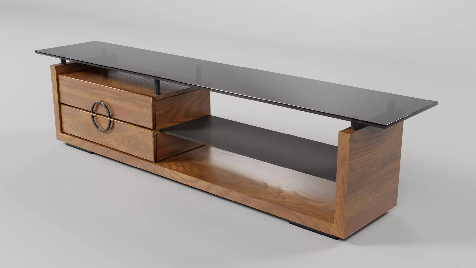 TV Rack CG31 3D model_3