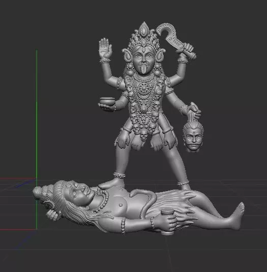 Hindu GODS 3D print model_4