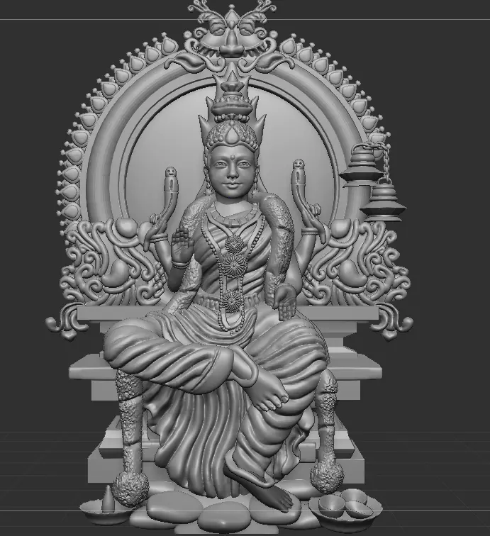 Hindu GODS 3D print model_5