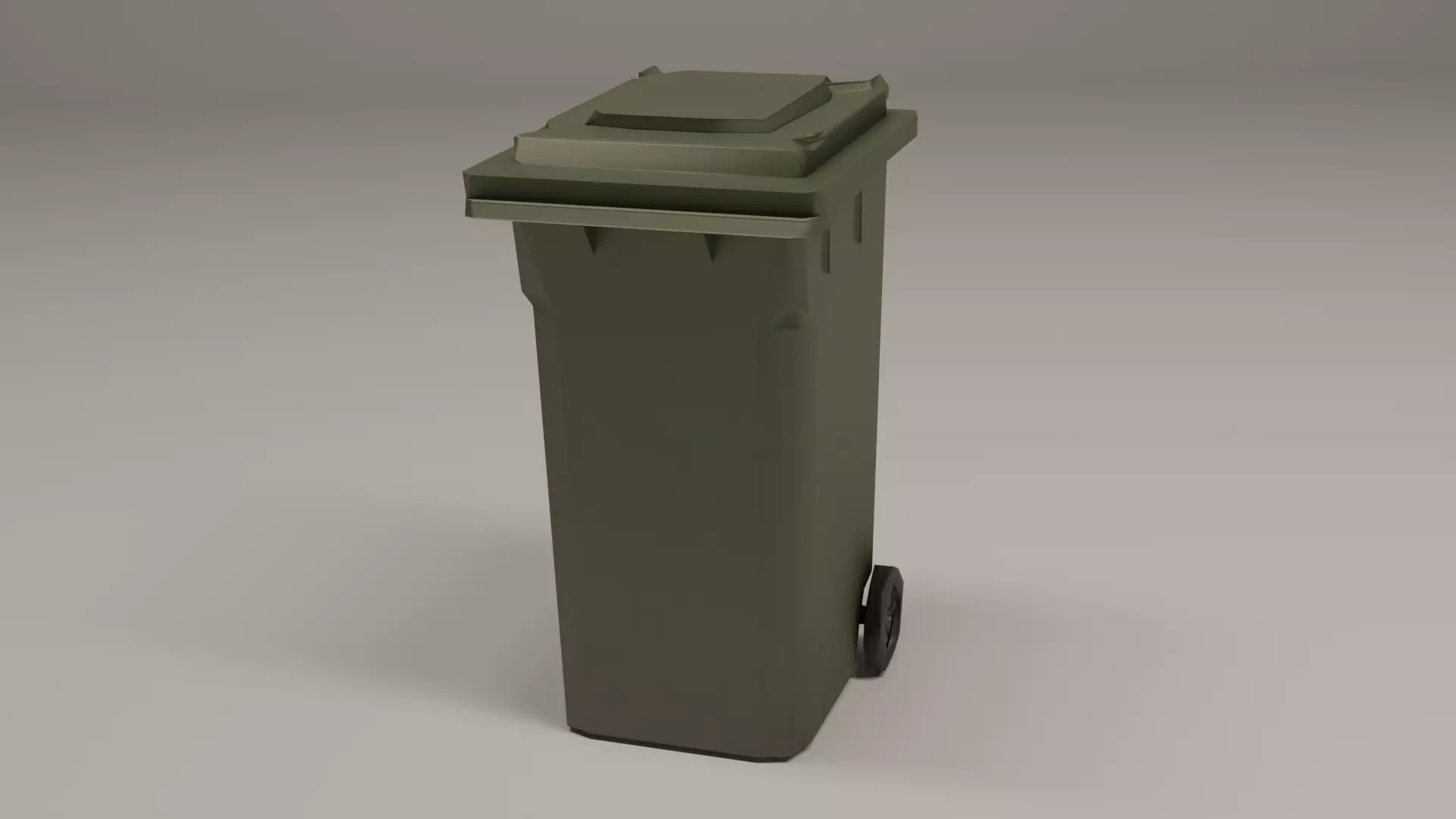 Gabge Can KIt Low-poly 3D model_10