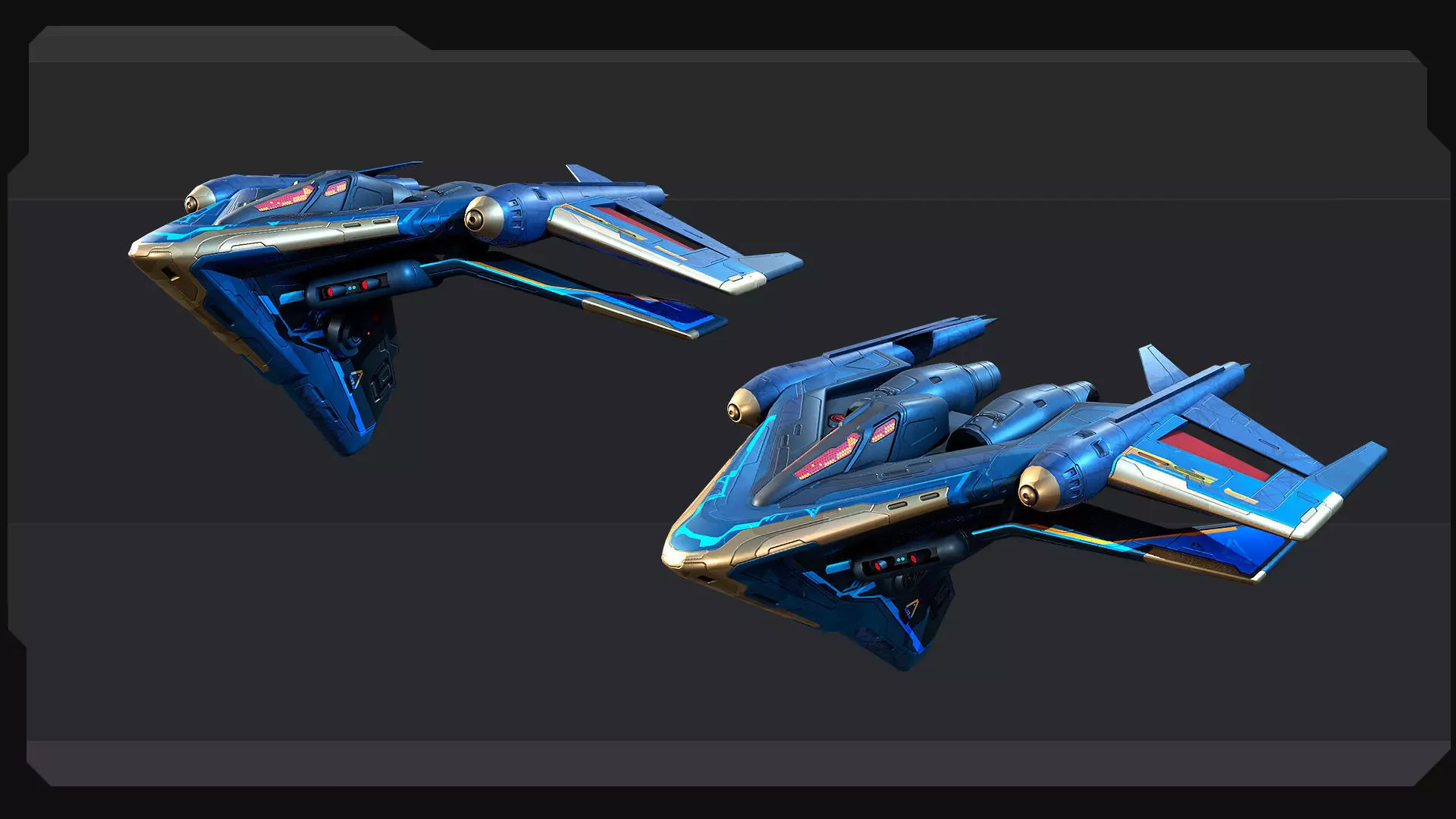 BB4 - GUARDIAN Fighter Low-poly 3D model_2