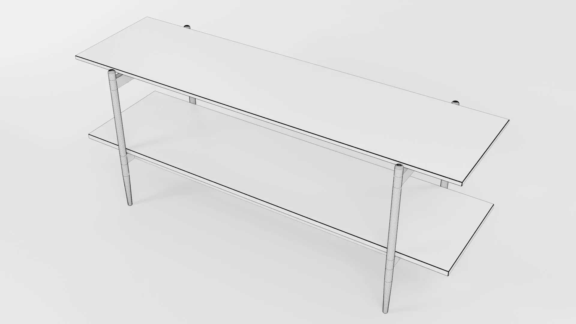 TV Rack CG34 3D model_6