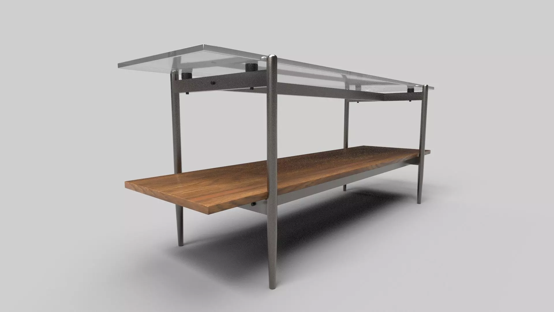 TV Rack CG34 3D model_2