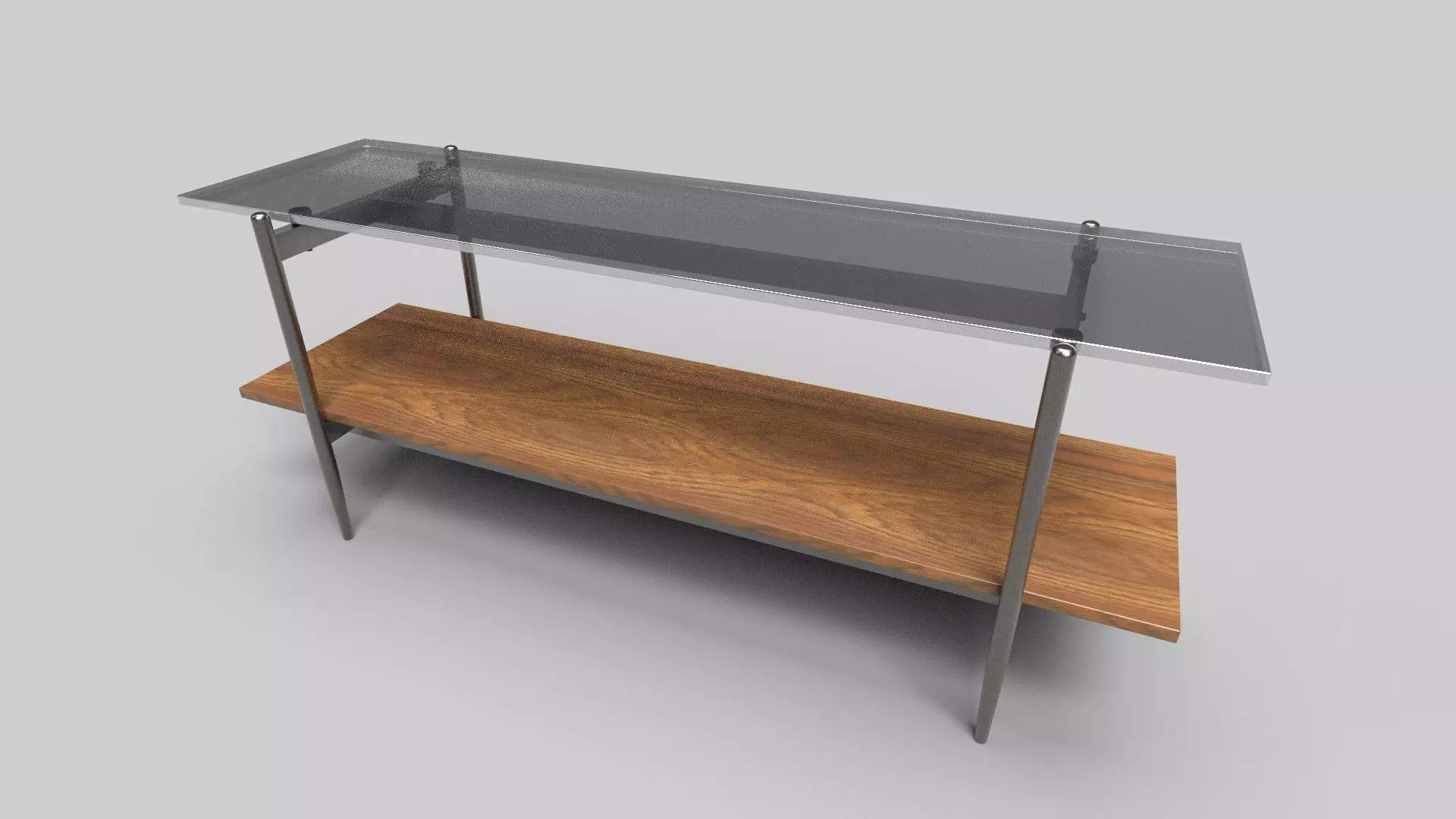 TV Rack CG34 3D model_1