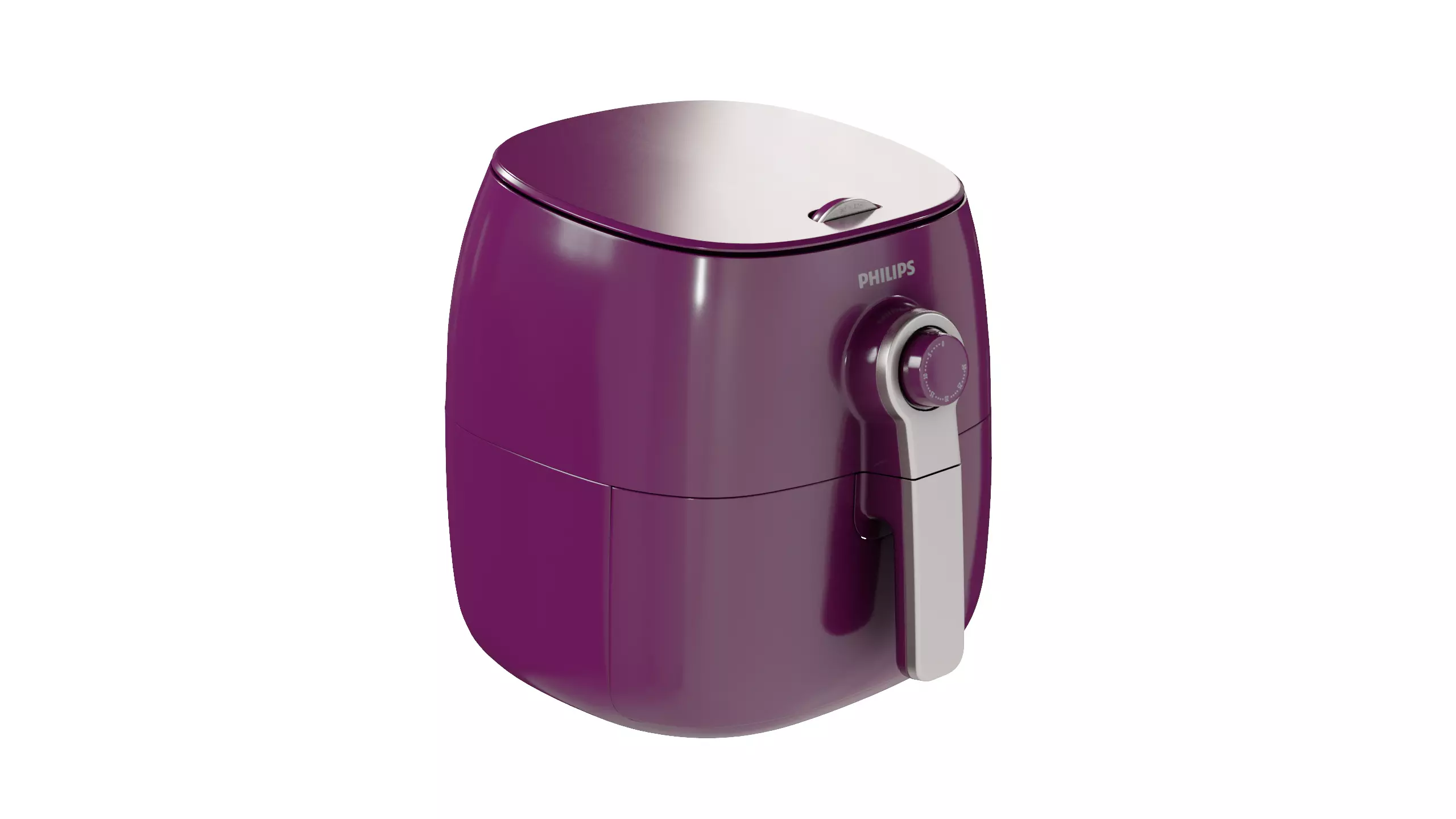 Philips Airfryer HD962190 Purple 3D model