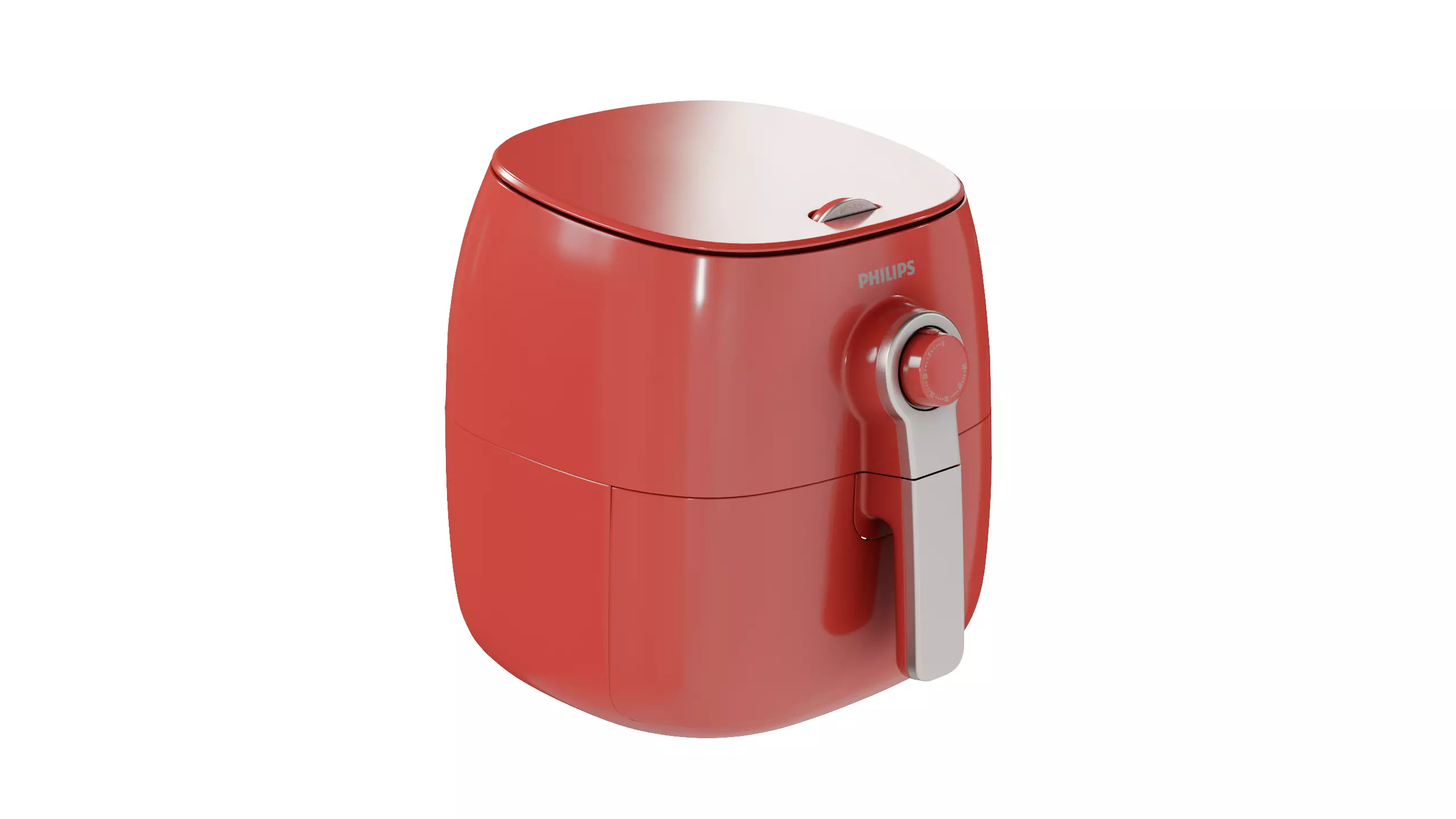 Philips Airfryer HD962190 Red 3D model