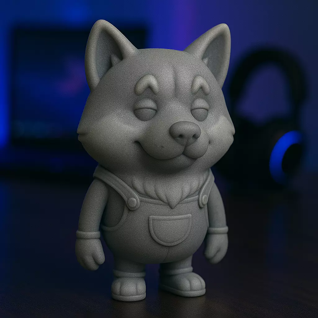 Minion Shiba Inu STL 3D print model_0