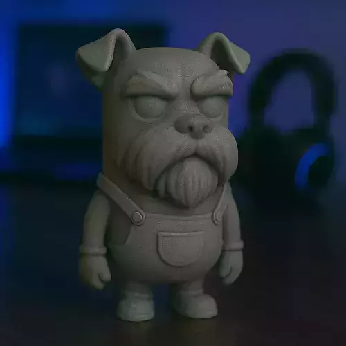 Minion Schnauzer Miniatura STL 3D print model