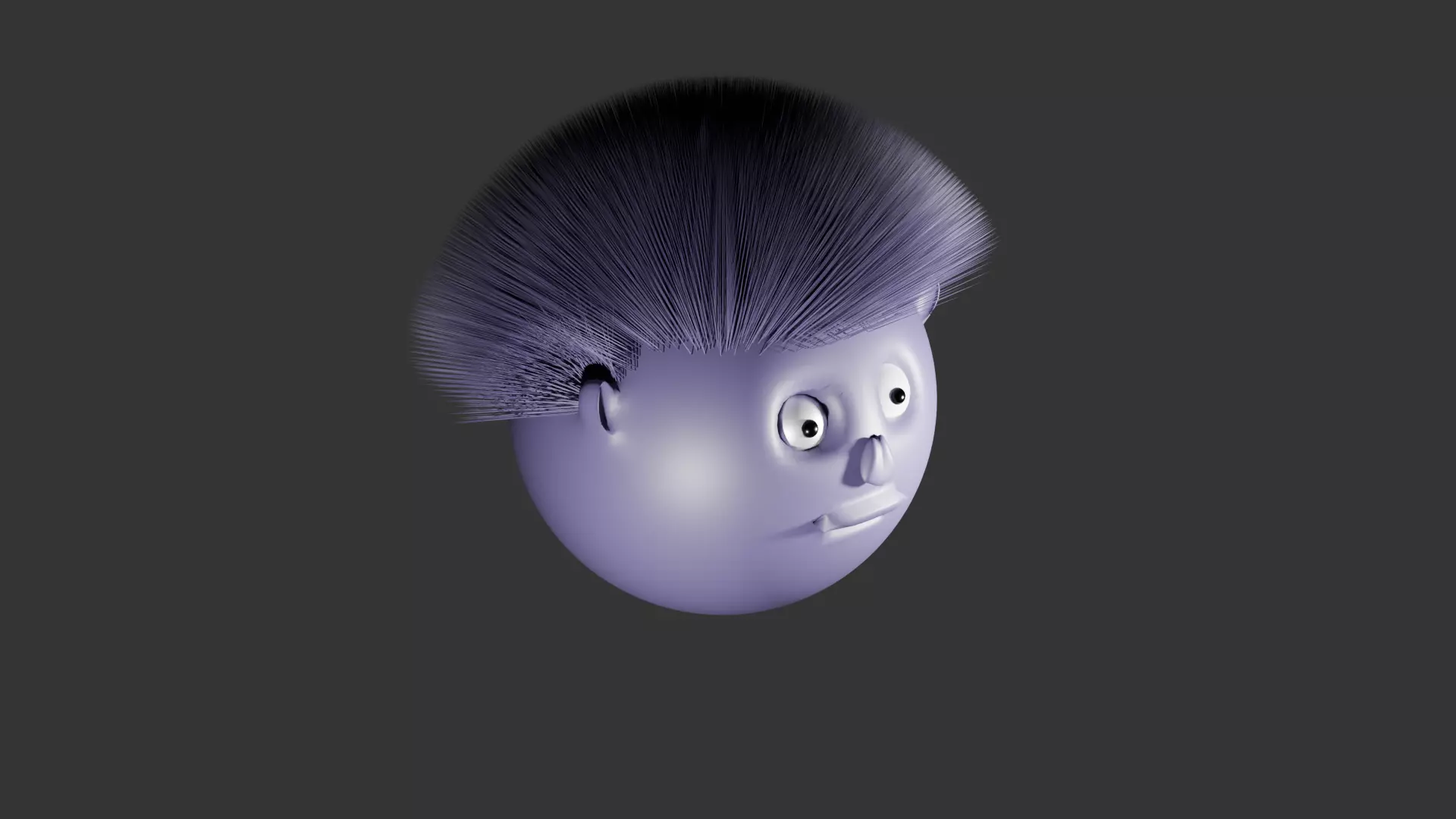 face cartonne 3d  Free 3D model_2