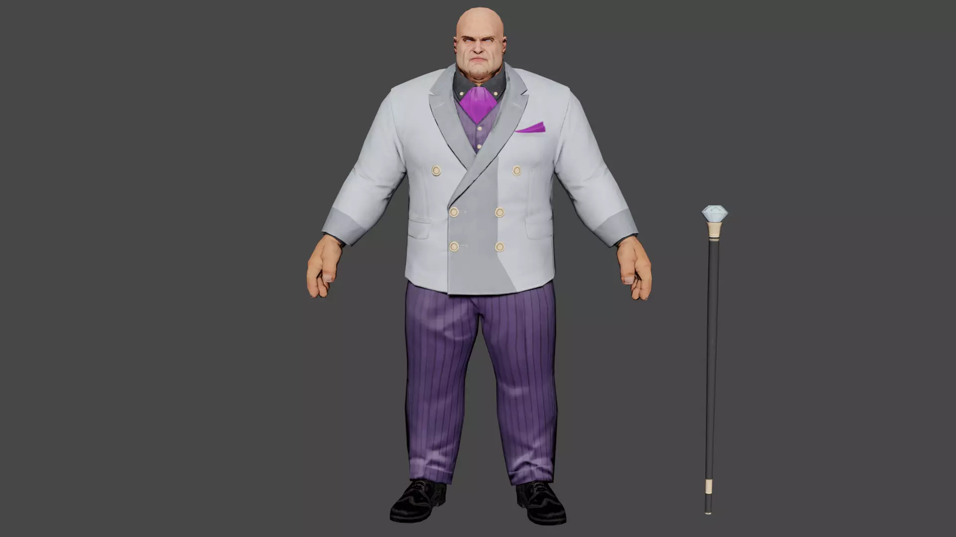 Kingpin Low-poly 3D model