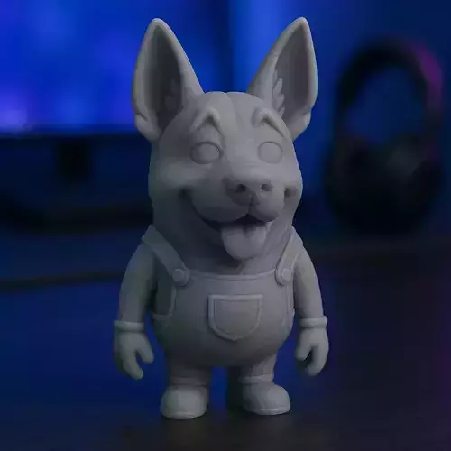 Minion Pastor Aleman STL 3D print model