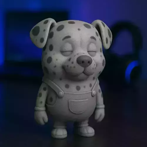 Minion Dalmata STL 3D print model