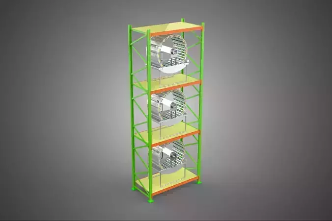 VERTICAL GARDEN TOWER ROTARY HYDROPONIC PLANT FARM LIGHT GROW