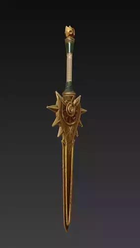 Fantasy Swords - High Detail Game - 3D Print Ready Pack 3D model
