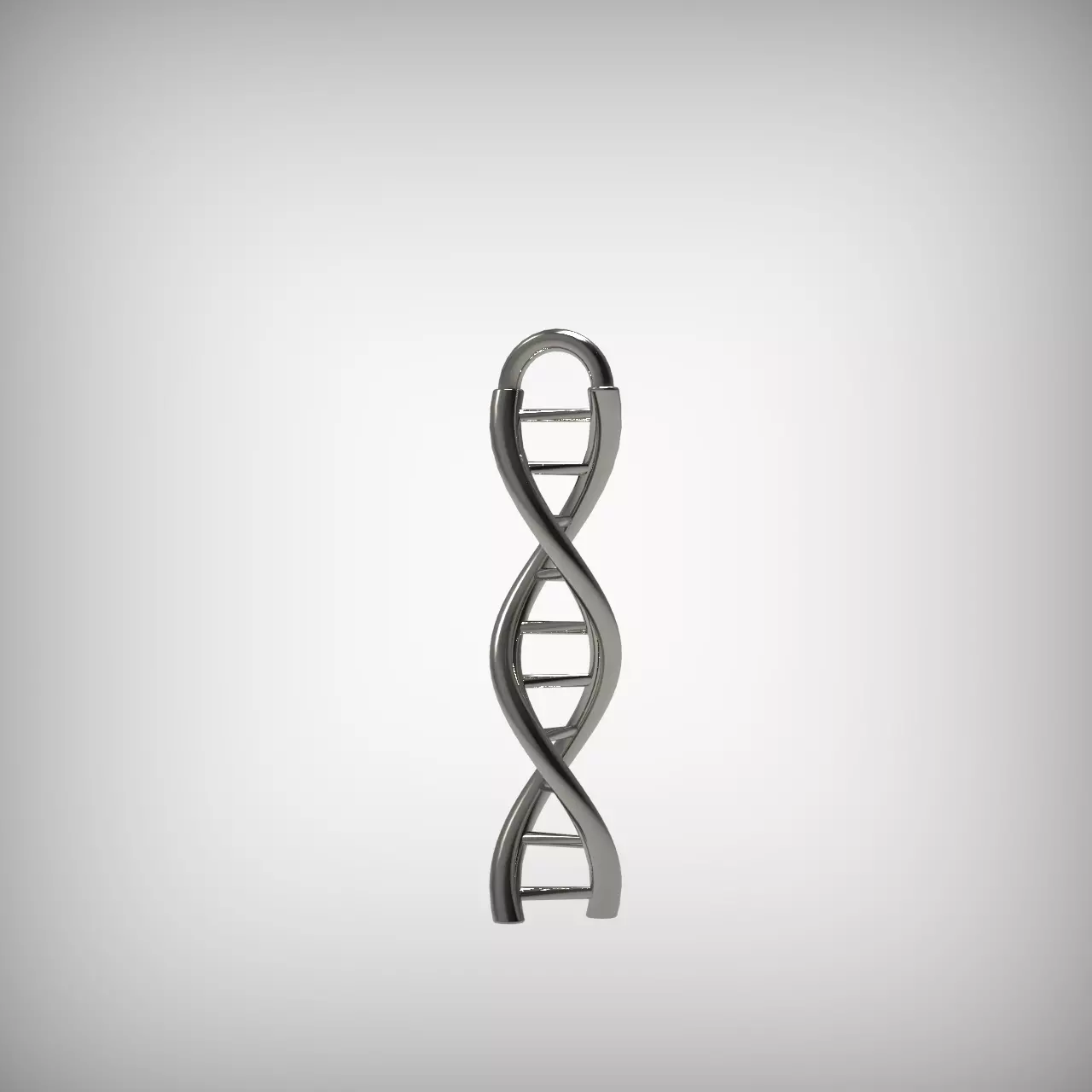 The double helix of Human DNA 3D print model_2