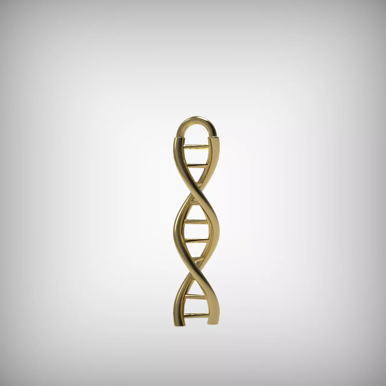 The double helix of Human DNA 3D print model_3