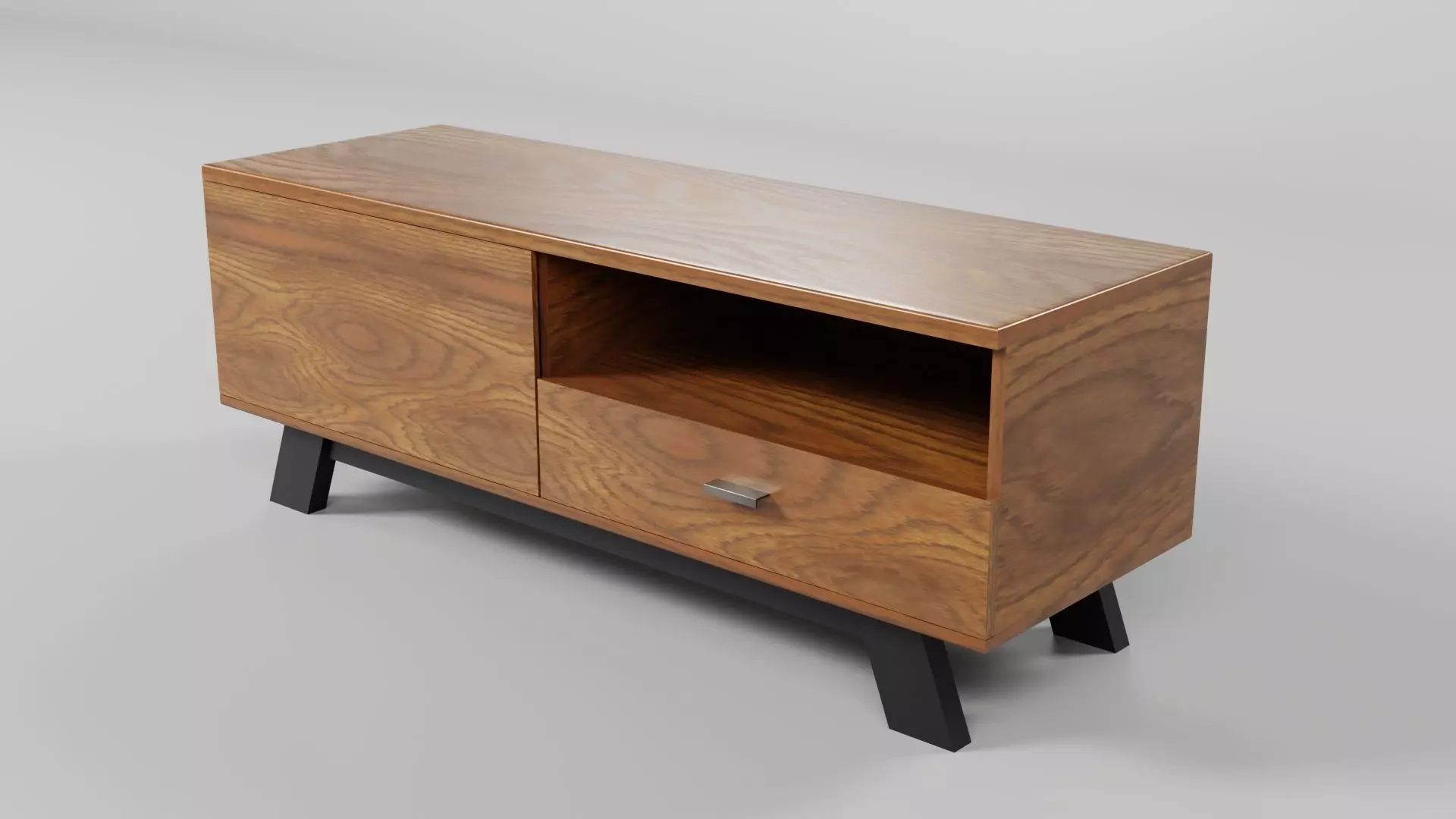 TV Rack CG43 3D model_3