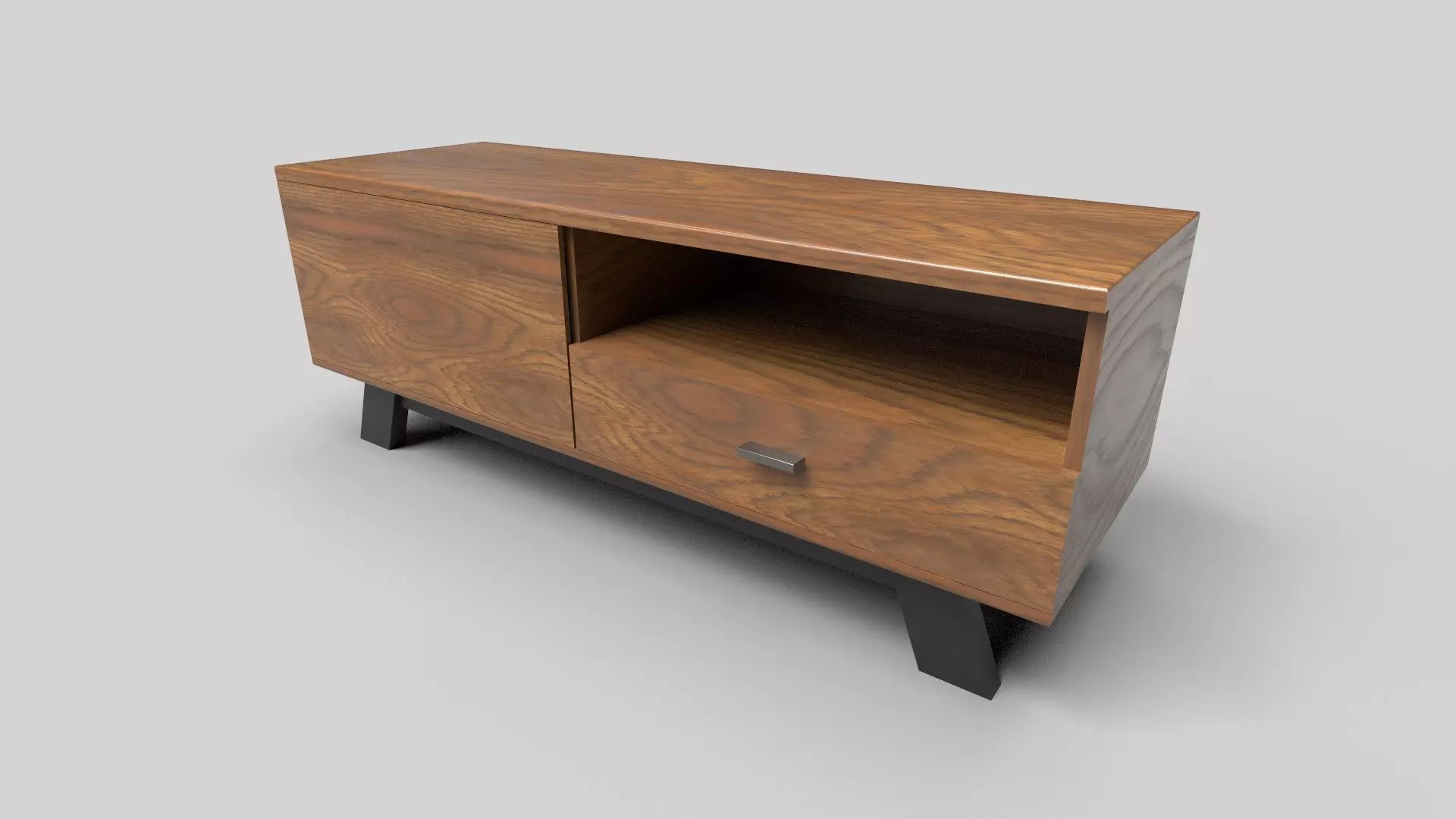 TV Rack CG43 3D model_1